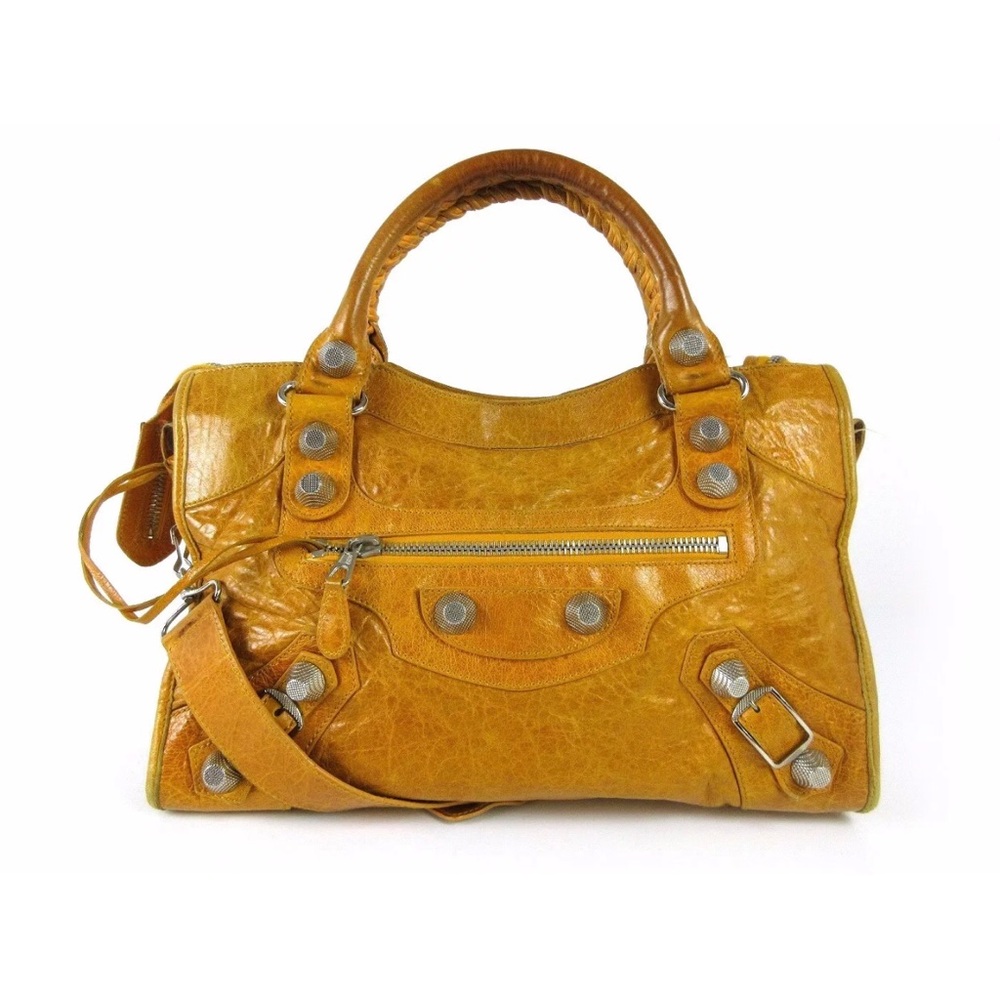 2XHOST PICK! 💐🎉RARE CUMIN BALENCIAGA GSHCity Bag